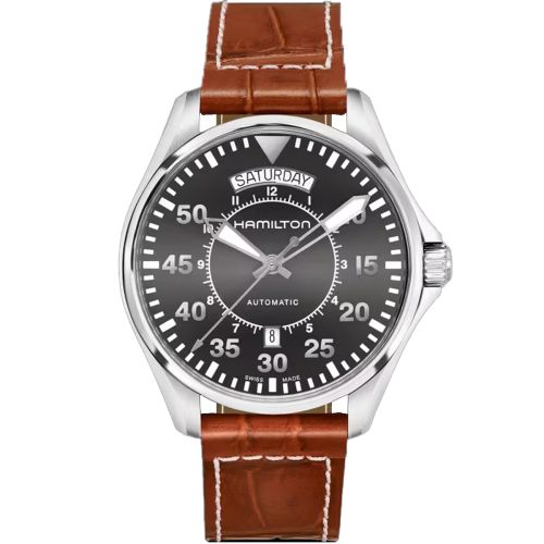 Hamilton Khaki Pilot Day Date Auto - H64615585