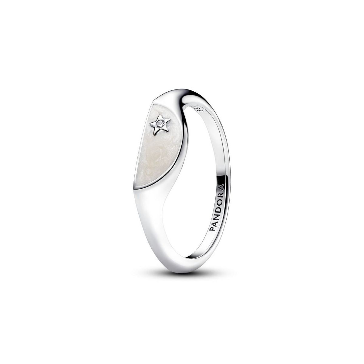 Anillo Pandora ME Mitad Sello Esmaltado​ - 193325C01-56