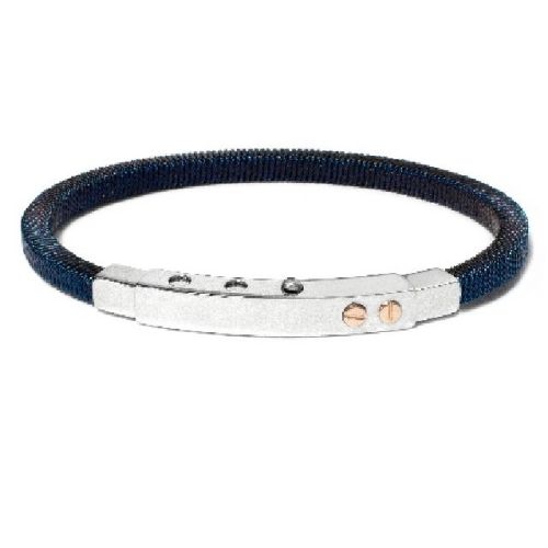 Pulsera BORSARI ATLANTE Blue Talla M - BR-ATLA18AG