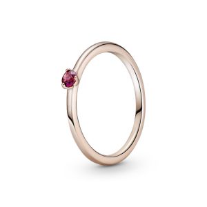 Anillo Idylle Blossom de oro rosa y diamantes - Categorías Q9L25A