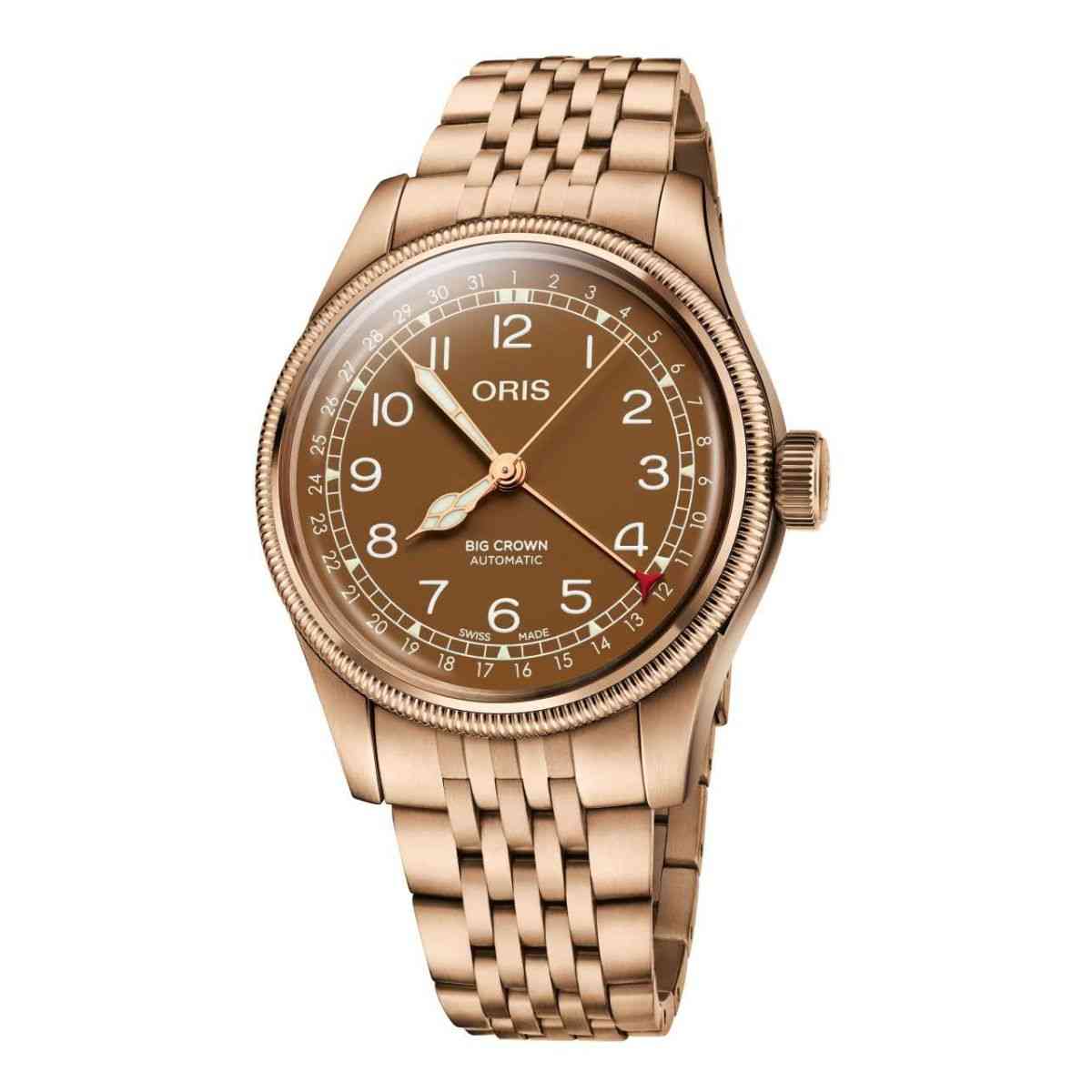 Oris Big Crown Bronze Pointer Date- 01 754 7741 3166-07 8 20 01