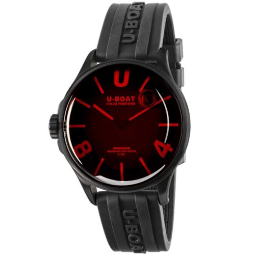 U-Boat Darkmoon 40mm Red Glass PVD - 9306