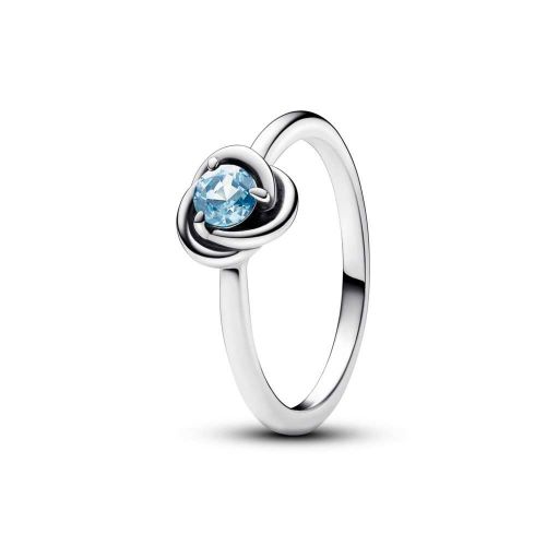 Anillo  Eternity Azul Aguamarina - 192993C03-52